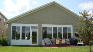 Dunedin close in existing lanai with glass windows