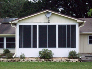 Wesley Chapel covered lanai sunroom conversion