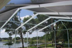 Pool Enclosure gable style roof with hips Land O'Lakes_scale_800_700